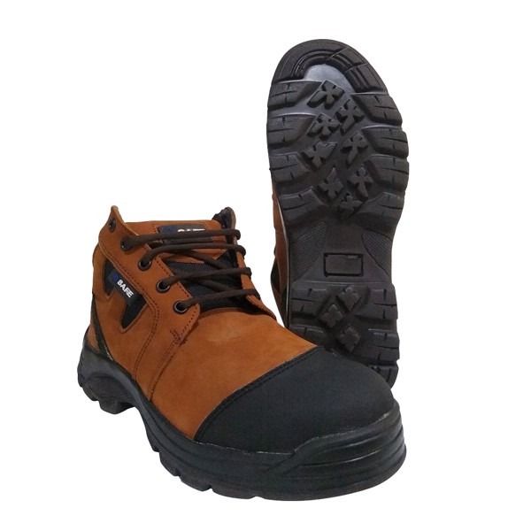 Bota de Seguridad 100% Flor de Piel con Casquillo Dielectrico