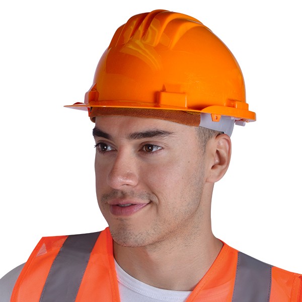 Casco de Seguridad Naranja