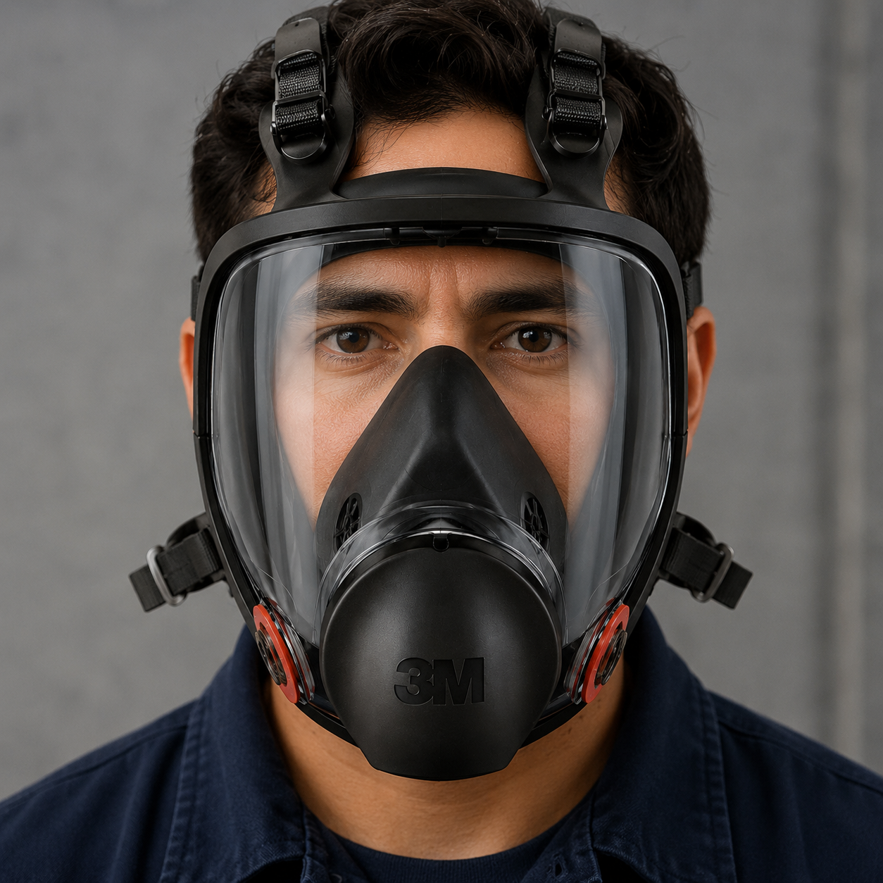 Respirador 3M de Cara Completa Tallas CH/M/G