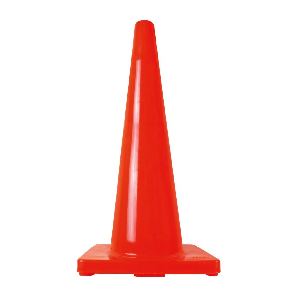 Cono PVC 71 cm Naranja sin Reflejante